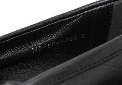 Yohji Yamamoto NOIR Belted Leather Loafers Black Size 23CM