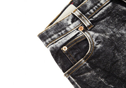 GUCCI Washed Black Denim Jeans Size 28