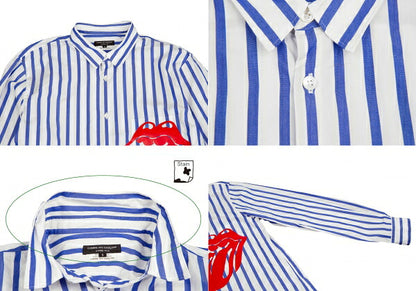 COMME des GARCONS HOMME PLUS Lip & Tongue Shirt White Size S
