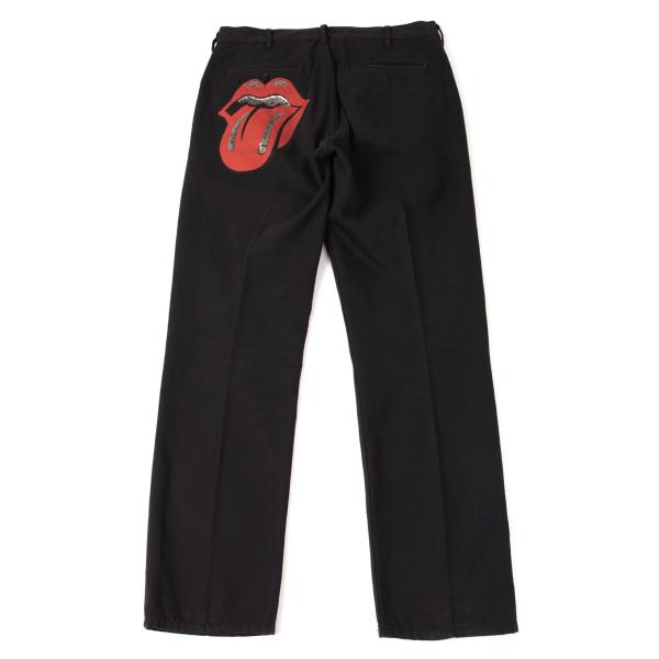 COMME des GARCONS HOMME PLUS 06SS Rolling Pants Black Size S