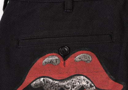 COMME des GARCONS HOMME PLUS 06SS Rolling Pants Black Size S