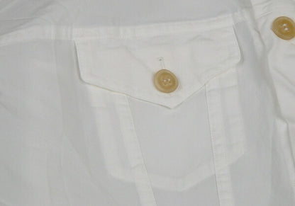COMME des GARCONS Wrinkled Polyester Jacket White Size S