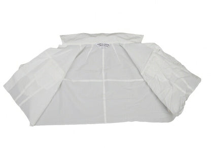 COMME des GARCONS Wrinkled Polyester Jacket White Size S