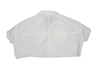 COMME des GARCONS Wrinkled Polyester Jacket White Size S