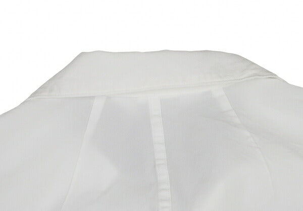 COMME des GARCONS Wrinkled Polyester Jacket White Size S
