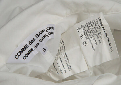 COMME des GARCONS Wrinkled Polyester Jacket White Size S