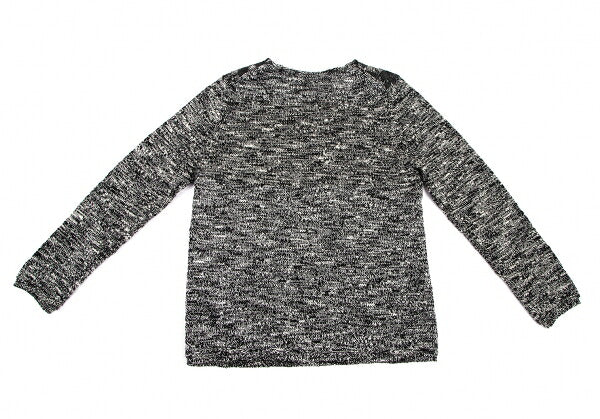 COMME des GARCONS 20AW Pigment Floral Sweater Black Size L