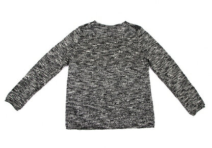 COMME des GARCONS 20AW Pigment Floral Sweater Black Size L