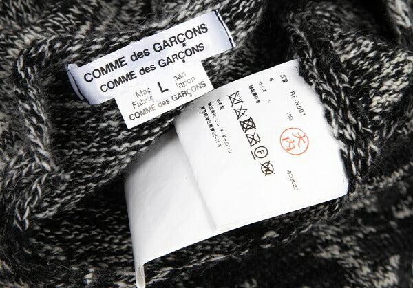 COMME des GARCONS 20AW Pigment Floral Sweater Black Size L