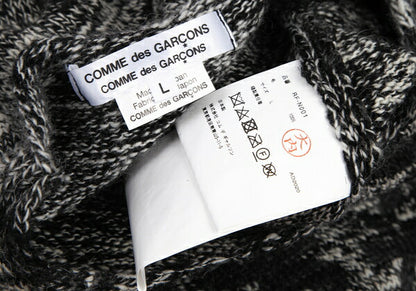 COMME des GARCONS 20AW Pigment Floral Sweater Black Size L