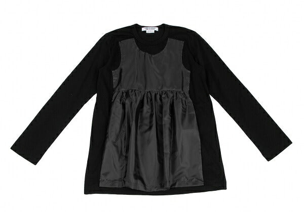 COMME des GARCONS FW18 Poly Hybrid Dress Black Size L