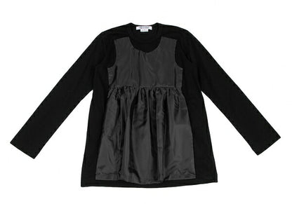 COMME des GARCONS FW18 Poly Hybrid Dress Black Size L