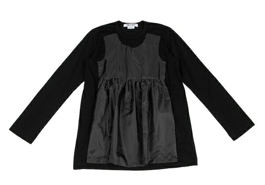 COMME des GARCONS FW18 Poly Hybrid Dress Black Size L