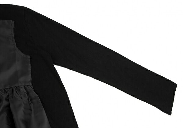 COMME des GARCONS FW18 Poly Hybrid Dress Black Size L