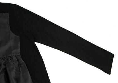 COMME des GARCONS FW18 Poly Hybrid Dress Black Size L