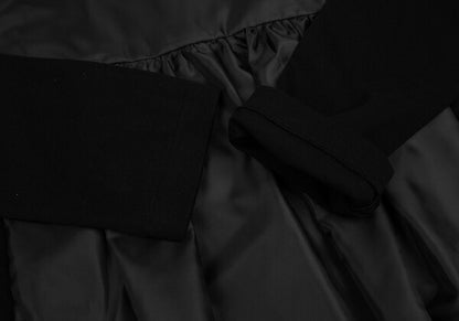 COMME des GARCONS FW18 Poly Hybrid Dress Black Size L