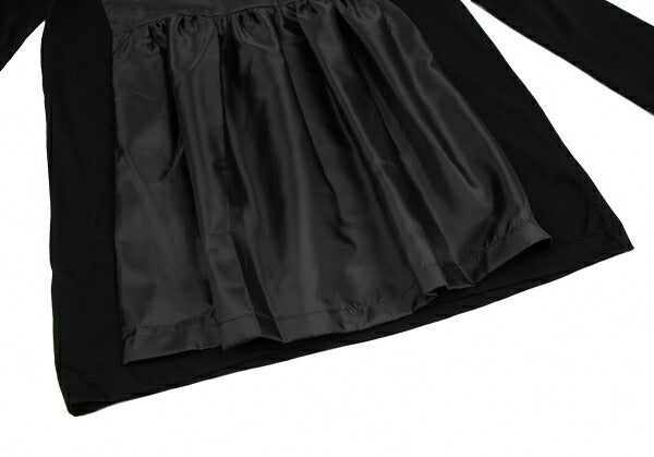 COMME des GARCONS FW18 Poly Hybrid Dress Black Size L