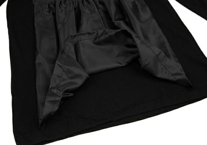 COMME des GARCONS FW18 Poly Hybrid Dress Black Size L