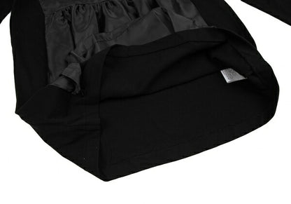 COMME des GARCONS FW18 Poly Hybrid Dress Black Size L