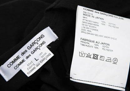 COMME des GARCONS FW18 Poly Hybrid Dress Black Size L