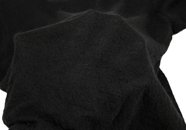 COMME des GARCONS Front Tucked Frill Sweater Black Size M