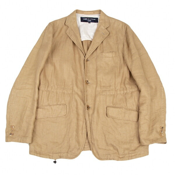 COMME des GARCONS HOMME Garment Dyed Jacket Beige Size S