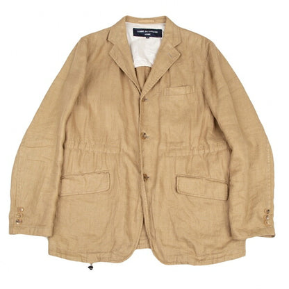 COMME des GARCONS HOMME Garment Dyed Jacket Beige Size S