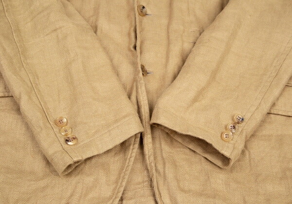 COMME des GARCONS HOMME Garment Dyed Jacket Beige Size S