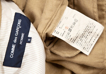 COMME des GARCONS HOMME Garment Dyed Jacket Beige Size S