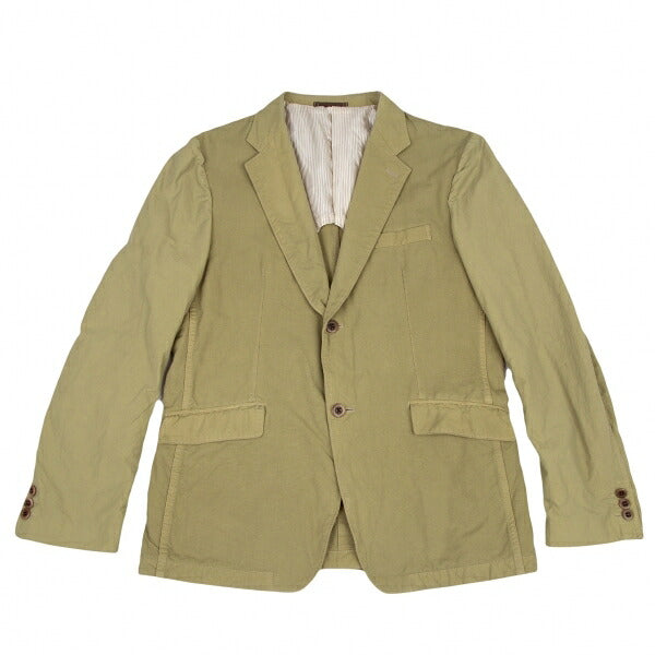 COMME des GARCONS HOMME Nylon Panelled Jacket Khaki Size M