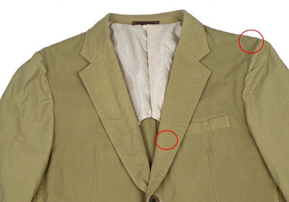 COMME des GARCONS HOMME Nylon Panelled Jacket Khaki Size M