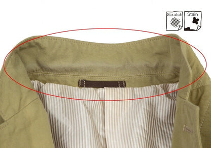 COMME des GARCONS HOMME Nylon Panelled Jacket Khaki Size M