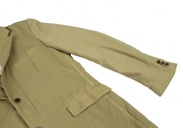 COMME des GARCONS HOMME Nylon Panelled Jacket Khaki Size M