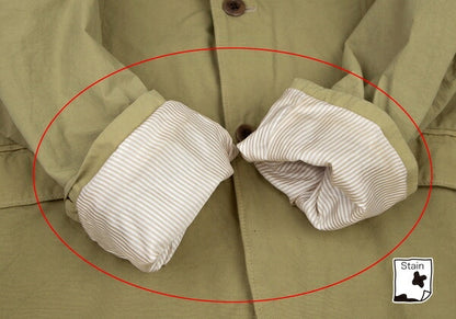 COMME des GARCONS HOMME Nylon Panelled Jacket Khaki Size M