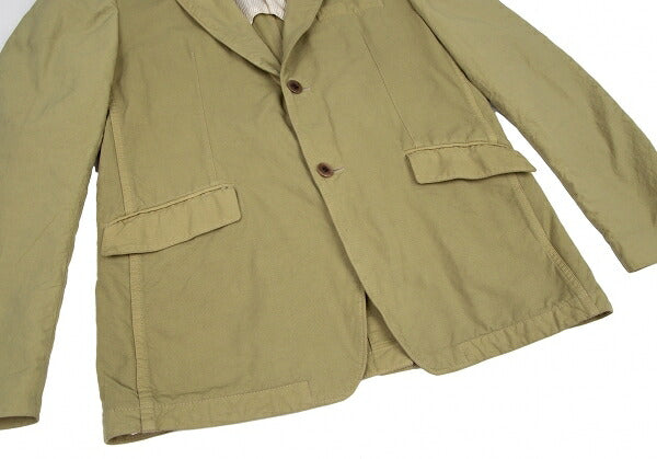 COMME des GARCONS HOMME Nylon Panelled Jacket Khaki Size M