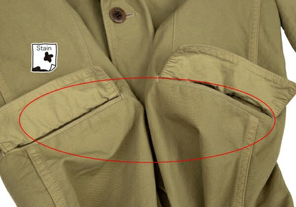 COMME des GARCONS HOMME Nylon Panelled Jacket Khaki Size M