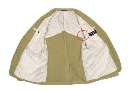COMME des GARCONS HOMME Nylon Panelled Jacket Khaki Size M