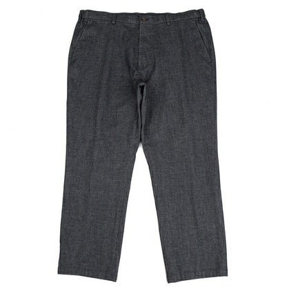 Papas Stretch Oxford Italian Fabric Pants Navy Size 2X