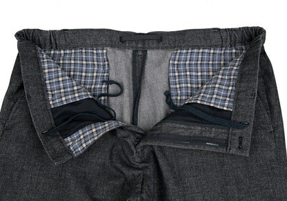 Papas Stretch Oxford Italian Fabric Pants Navy Size 2X