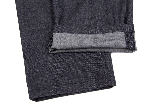 Papas Stretch Oxford Italian Fabric Pants Navy Size 2X