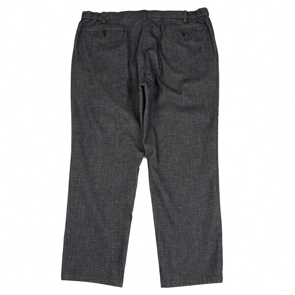 Papas Stretch Oxford Italian Fabric Pants Navy Size 2X