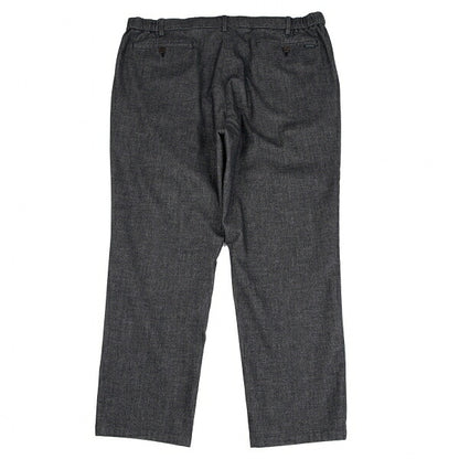 Papas Stretch Oxford Italian Fabric Pants Navy Size 2X