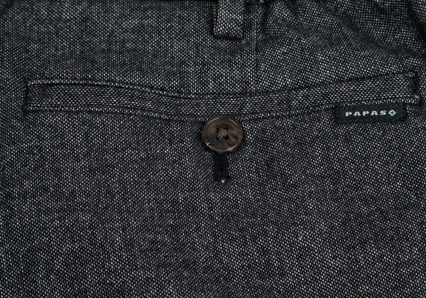 Papas Stretch Oxford Italian Fabric Pants Navy Size 2X