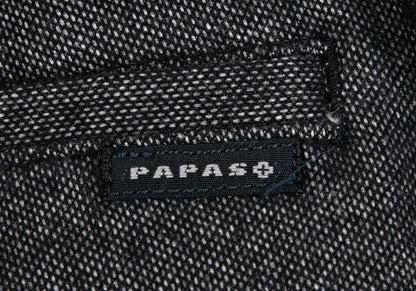 Papas Stretch Oxford Italian Fabric Pants Navy Size 2X