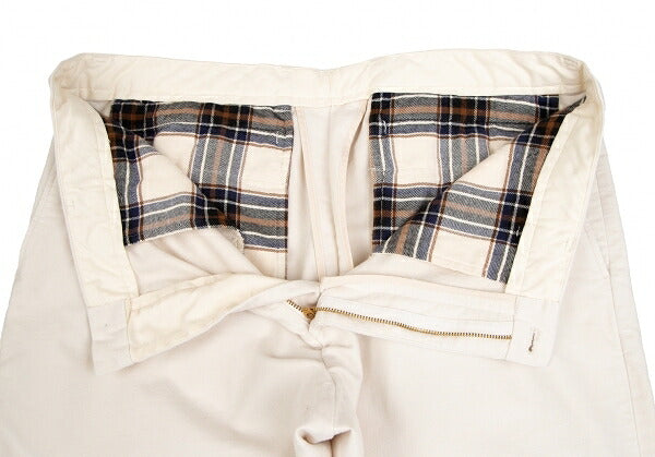 Papas 22AW Cotton Blend Work Pants Ivory Size 2X