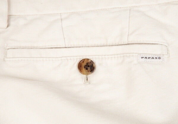 Papas 22AW Cotton Blend Work Pants Ivory Size 2X