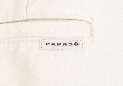 Papas 22AW Cotton Blend Work Pants Ivory Size 2X
