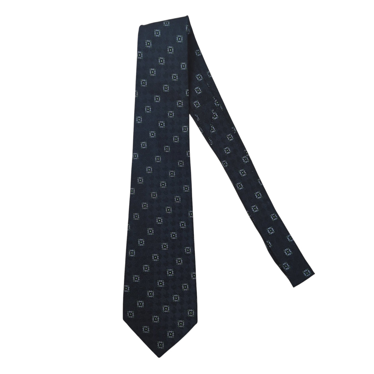 COMME des GARCONS HOMME Keichi Tanaka Rosette Silk Tie Black