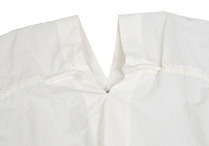 ISSEY MIYAKE Cotton Washi Rope Design Blouse White Size M