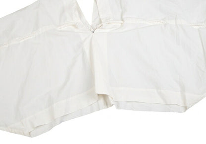 ISSEY MIYAKE Cotton Washi Rope Design Blouse White Size M